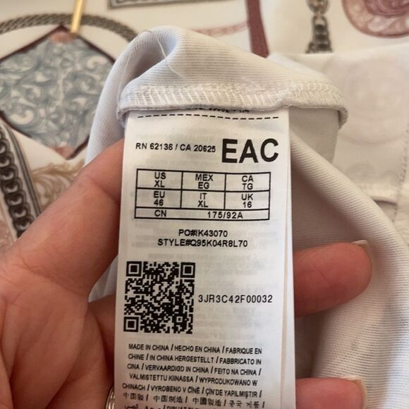 *OOH LA LA* GUESS XL French Chic Chain Print Dress - Picture 4 of 11